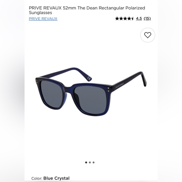 Ladies/unisex sunglasses by Prive Reaux NWT with case and cleaning cloth - Picture 13 of 15